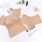 01A Women Non Wired Long Floral Lace Lingerie Set