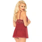 01A See through Short Nighty with Matching Pantie