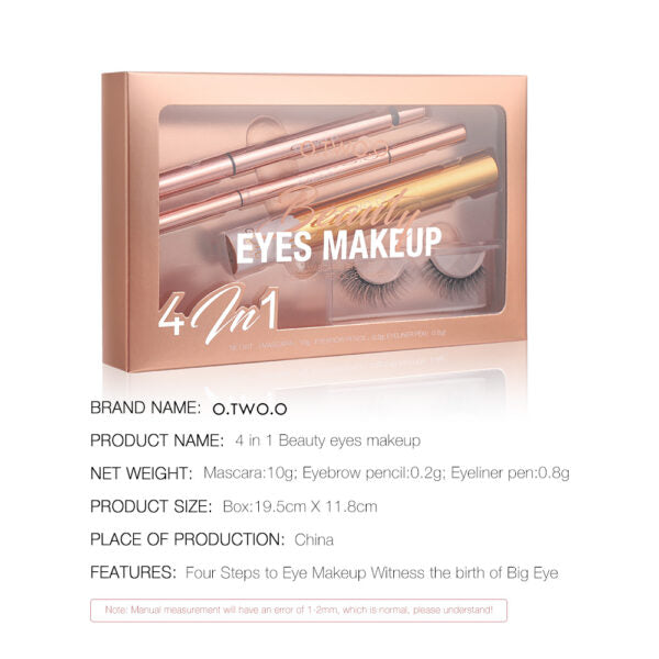 O.TWO.O 4 in 1 Beauty Eyes Makeup Set