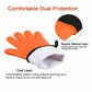 Oven Gloves Pair Heat Resistant Silicone