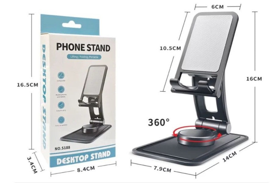 STAND HOLDER PUTER 360 S188 3 COLOR Universal HD 45 Folding Desktop STAND HP