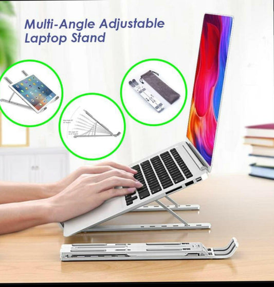 Seven Position Adjustable Laptop Stand