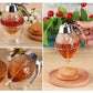 Handmade Glass Honey Dispenser