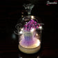 LED Jar with Colorful Rose Y4