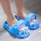 Plastic Bath Shoe Pumice Slippers Foot Scrubber Shower Brush
