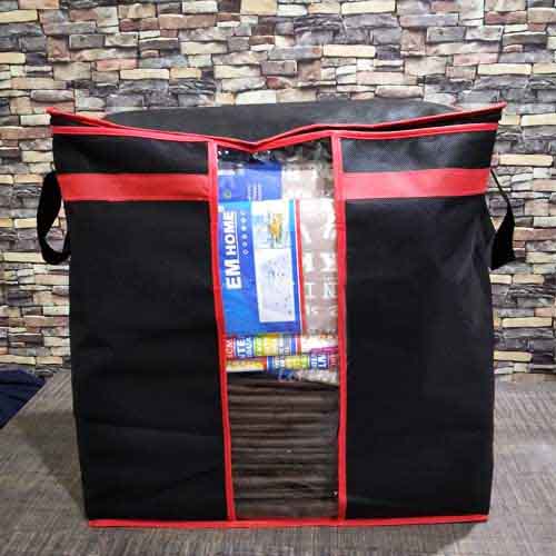 Storage Black Bag – Extra Large Capacity (100gsm)