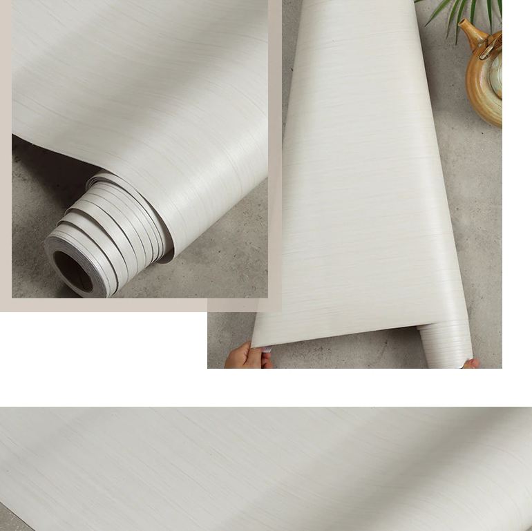 New Waterproof Wood Grain Wallpaper Self Adhesive Vinyl Modern Cabinet Kitchen Furniture Decoration Sticker Contact Paper