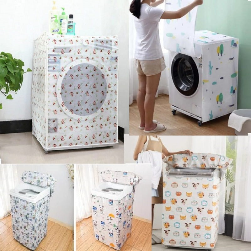 3 in 1 Cover for Washing Machine (Random colour)