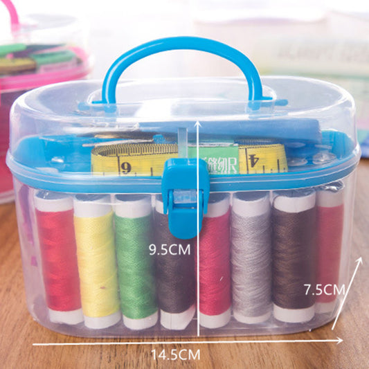 42pcs Sewing Accessories Portable Sewing Box