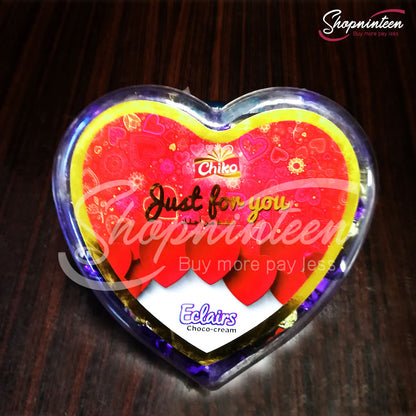 Heart Just for you Eclairs Choco Cream