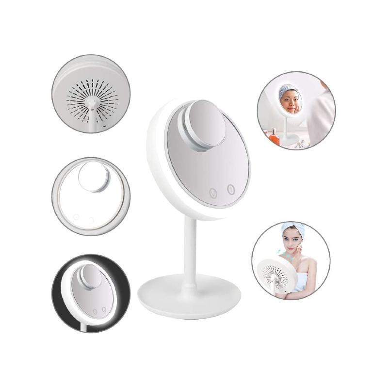 Beauty Breeze Mirror 3 in 1 Fan LED lamp and Mirror