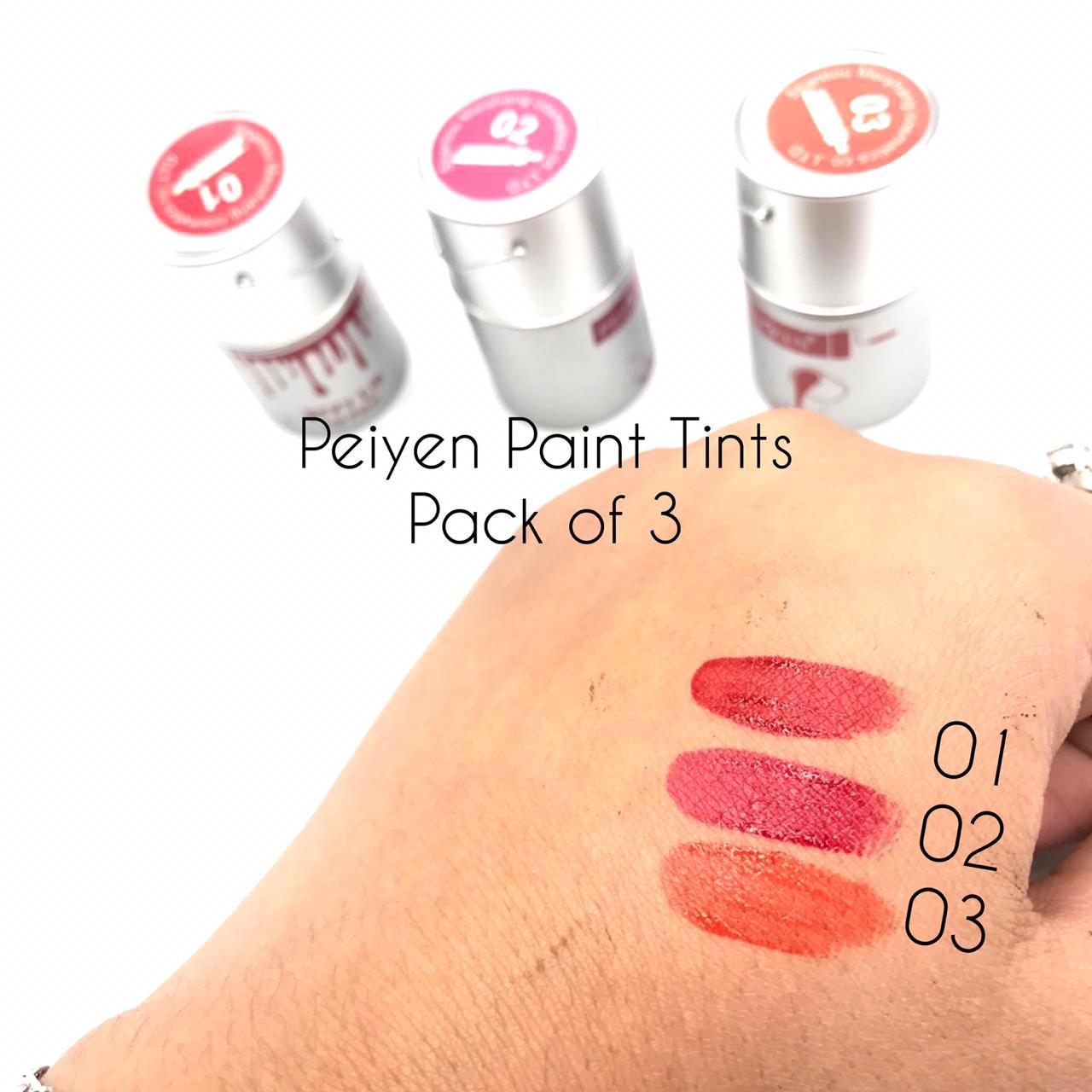 Amazing Peiyen Paint Tints Pack of 3