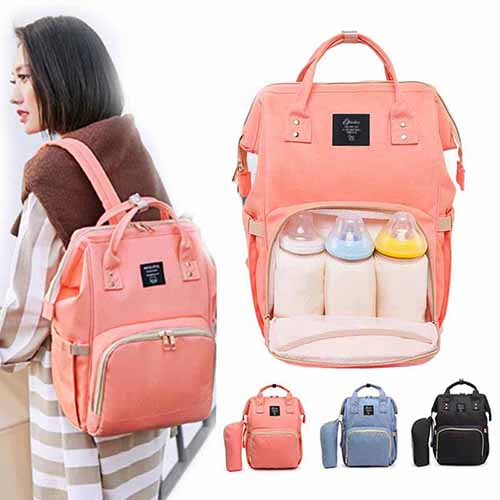 Mommy Backpack – Water Resistant Baby Accessories Bag