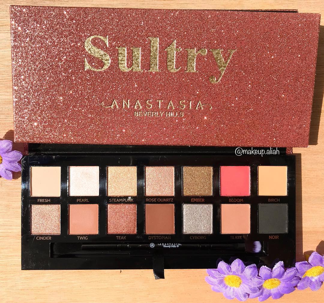 Sultry ANASTASIA 14 Color Palette