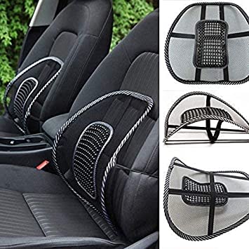 Car Back Seat Support Mesh Lumbar Back Brace Support