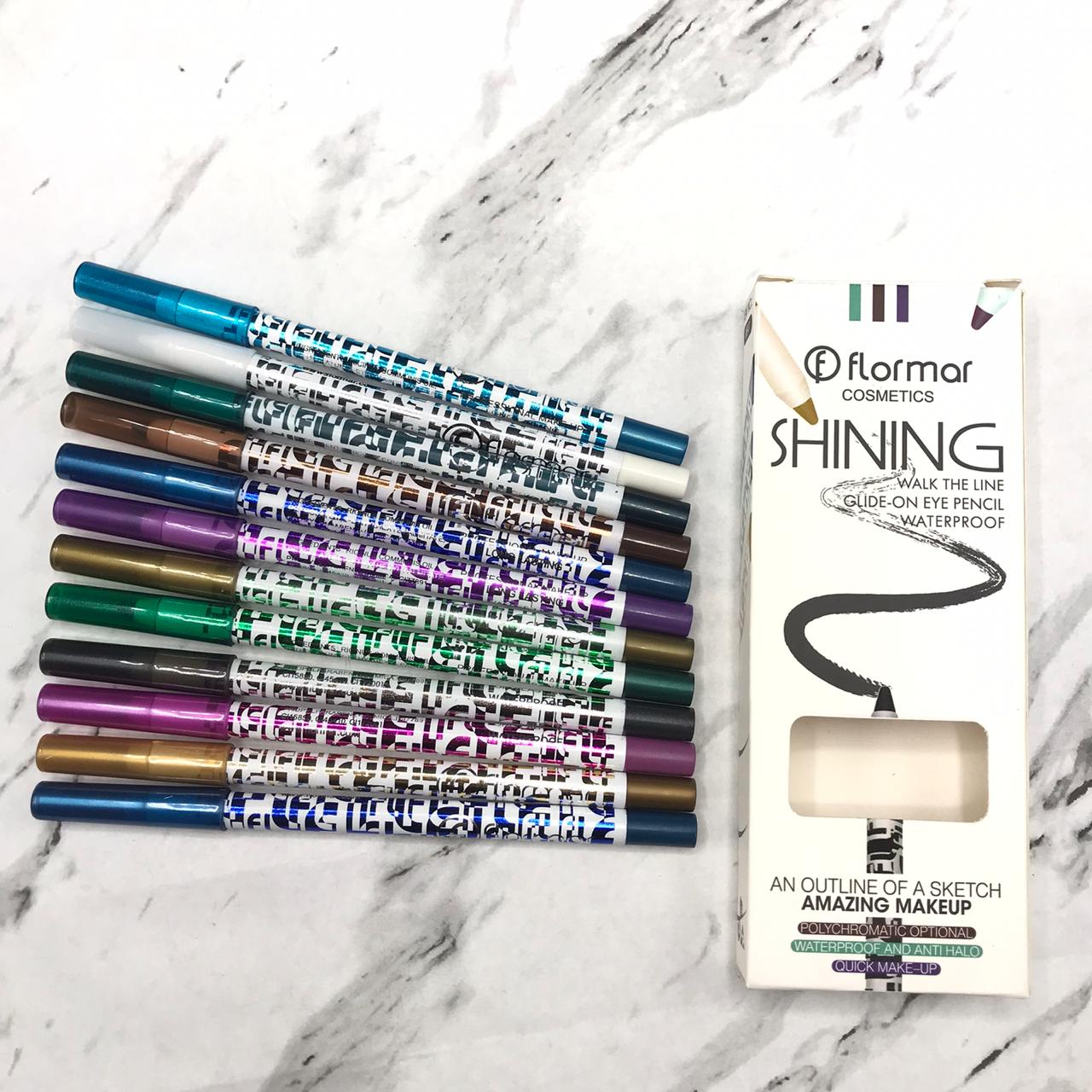 Gillter Flormar Pencil set for Eyes