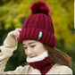 Ladies Hat & Neck warmer Winter Cap