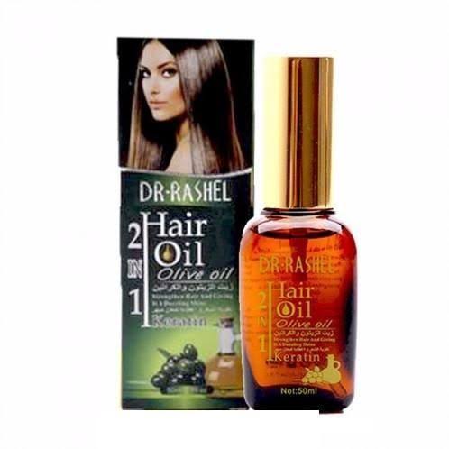 DR Rashel Hair Oil Gold 2 in 1 and Beard  oil