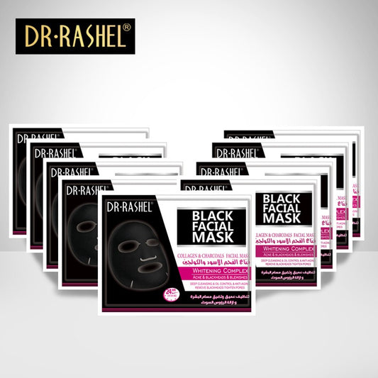 DR.RASHEL BLACK FACIAL MASK COLLAGEN AND CHARCOAL MASK