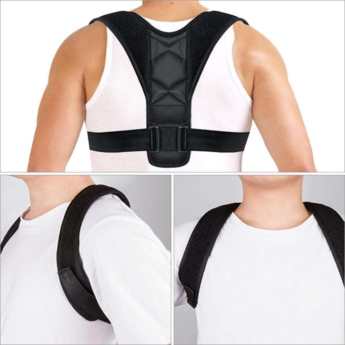Adjustable back and Shoulder Support Belt