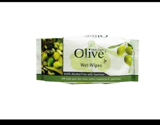 Olive Wet Wipes (Each Pack)