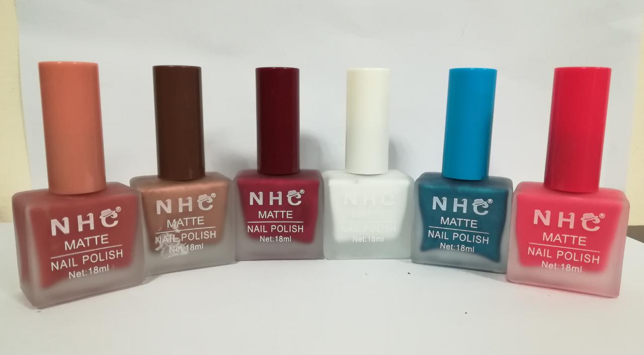 Amazing Matte Nail Paint ( Pack Of 6 )