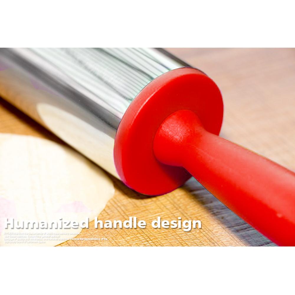 Stainless Steel Rolling Pins With Plastic Handle