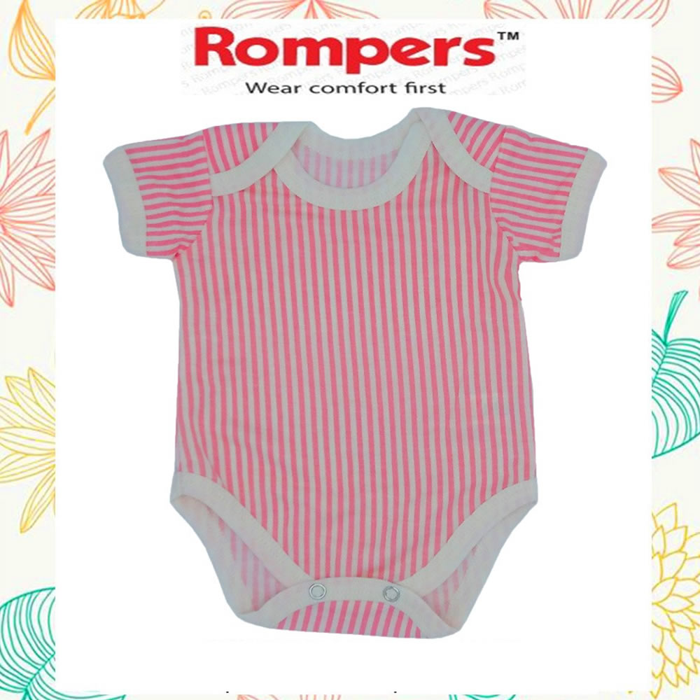 HALF SLEEVES BODY SUIT SIZE NEW BORN TO 3 YEARS