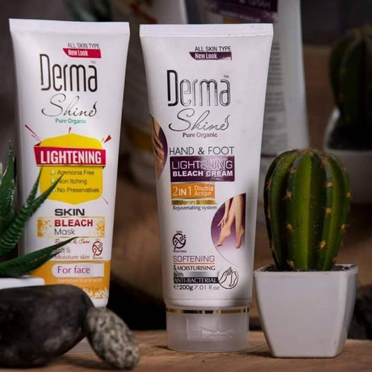 Derma skin lightening bleach creams