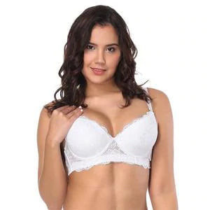 01A Ladies Full Lace Underwire Push Up Bra