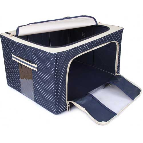 Folding Storage Box for Clothes – 55 Ltr
