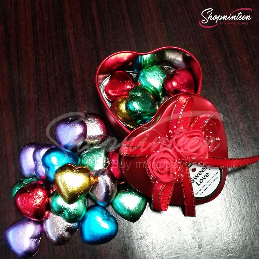 Heart Jewelry Box with Candy