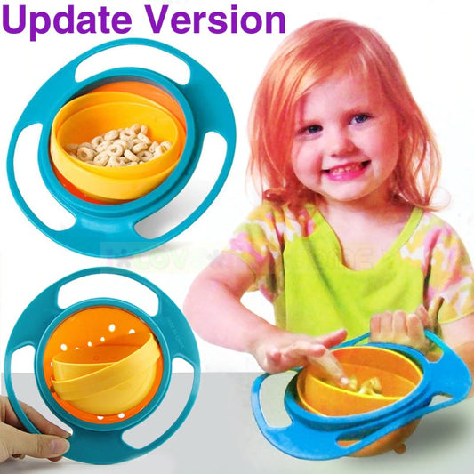 Rotate Baby Feeding Gyro Bowl 360 Degree