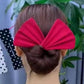 Women Styling Clip Bun Maker Hair Twist Braid Fabric Ponytail.