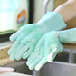 Magic Silicone Gloves with Wash Scrubber