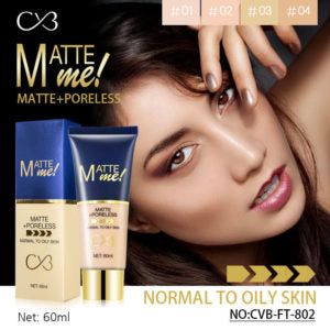 CVB Matte Me +Poreless Normal To Oily Skin Foundation 60ml - 802 - 01-WHITE IVORY