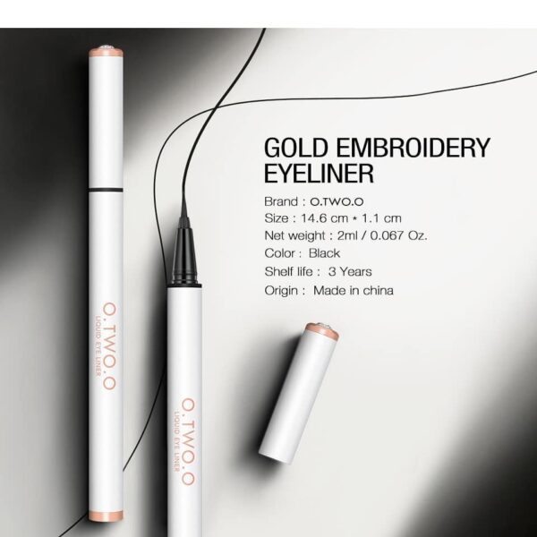 O.TWO.O EYELINER GOLD EMBROIDERY