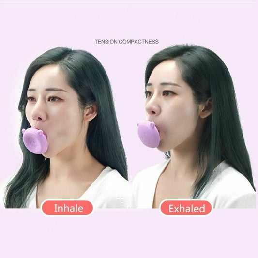 Cute Portable Anti Wrinkle Mouth Exercise Face Slimming Trainer Tool