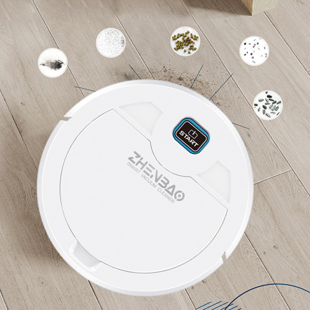 Floor Smart Robot Mop Sweeping Vacuum Cleaner USB Rechargeable