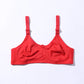 01A Non Padded Non Wired Milky Bra - Red (999)