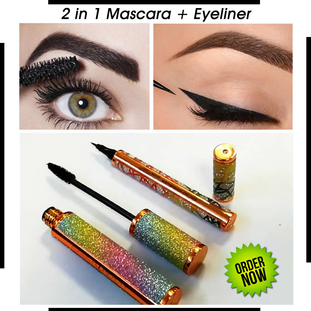 2 In 1 Mascara Plus Eyeliner