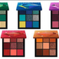 Huda Beauty Obsessions Eyeshadow Palette Pack of 5 , Mauvi,Smokey,Gemstone,Corel,Warmbrown