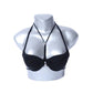 01A Cotton Cross Caged Strings Padded Bra ( 1110 )