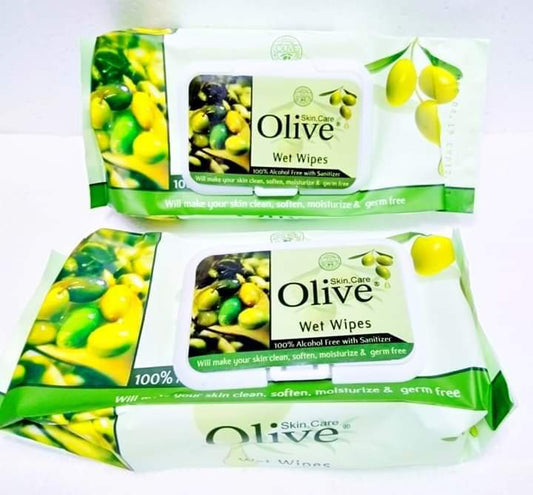 Olive Wet Wipes (Each Pack)