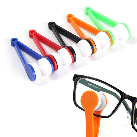 Multi functional glasses cleaning Brush