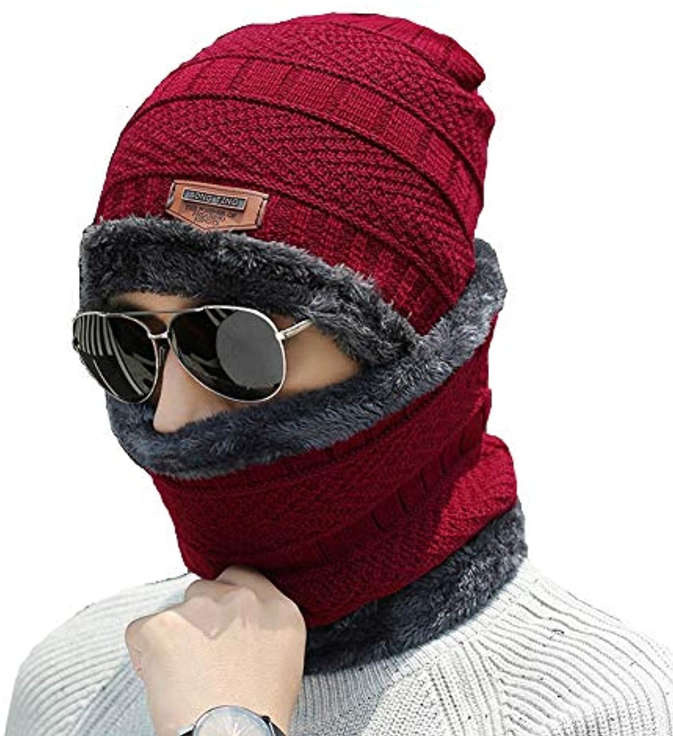 Hat & Neck warmer Winter Cap(unisex)
