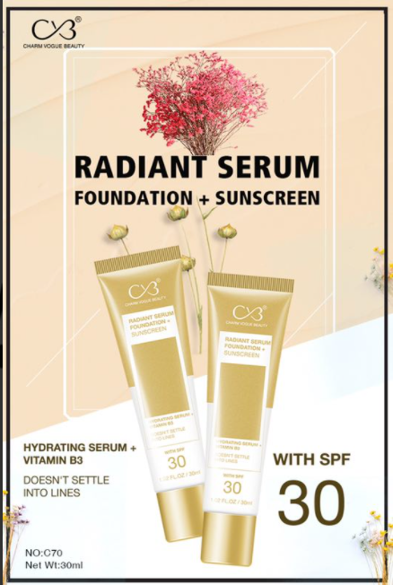 CVB Radiant Serum Foundation + Sunscreen