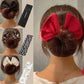 Women Styling Clip Bun Maker Hair Twist Braid Fabric Ponytail.